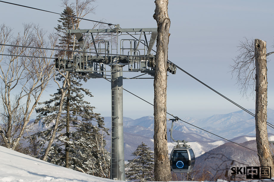 4 person gondola at Beidahu